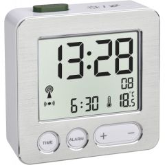 TFA Digital Radio Alarm Clock (black)