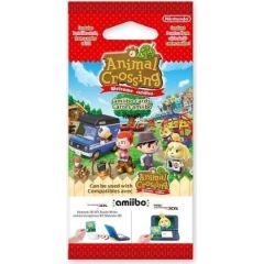 Nintendo amiibo cards 3 pcs. Animal C. New L