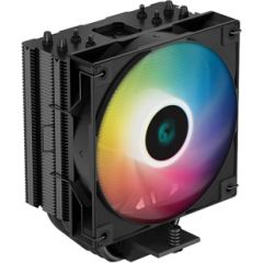 Deepcool CPU Cooler AG400 BK ARGB Black, Intel, AMD