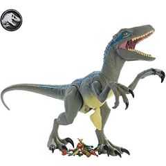 Mattel JW Giant Dino Velociraptor Blue - GCT93