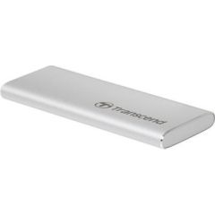 Transcend 500GB ESD260C USB 3.2 Gen 2 Type-C Portable Solid-State Drive (Silver)