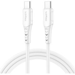 USB-C to USB-C cable Vipfan P05, 60W, PD, 2m (white)