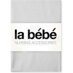 La Bebe™ Nursing La Bebe™ Cotton 60x120+12 cm  Art.24439 Light Grey Хлопковая простынка с резинкой