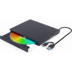 Gembird DVD-USB-03 External USB DVD drive, black