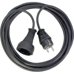 Brennenstuhl extension cable 5m black 1x