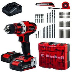 Einhell TE-CD 18/40Li+69 (2x2.00Ah) Akumulatora urbjmašīna ar piederumiem 4513934