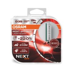 OSRAM D3S Spuldžu komplekts 35W 12V NB LASER+220% NEXT GEN.