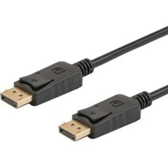 Savio CL-85 DisplayPort cable 1.8 m Black