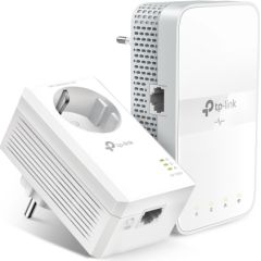 TP-LINK AV1000 Gigabit Passthrough Powerline ac Wi-Fi Kit TL-WPA7617 KIT with TL-PA7017P 10/100/1000 Mbit/s, Ethernet LAN (RJ-45) ports 2, 802.11ac, 2.4 GHz/5.0 GHz, Wi-Fi data rate (max) 300+867 Mbit/s, Extra socket