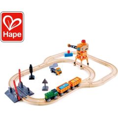 Hape level crossing & crane set - E3732