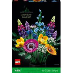LEGO Icons 10313 Wildflower Bouquet Pļavas ziedu pušķis