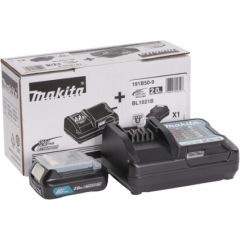 Piederumu komplekts Makita; 12 V; 1x2,0 Ah akum. + lādētājs DC10WD