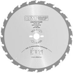 Griešanas disks kokam CMT 286; 550x4,2x30; Z40; 15°