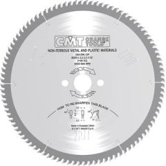 Griešanas disks alumīnijam CMT 284; 420x3,8x32,0 mm; Z96; 5°