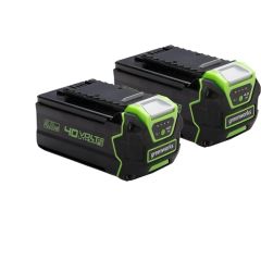 Akumulators Greenworks G40BK4X; 40 V; 4,0 Ah; Li-ion; 2 gab.