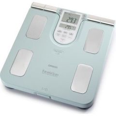 Omron BF511 Square Turquoise Electronic personal scale