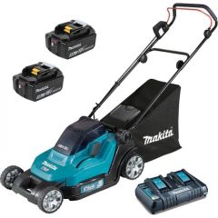 Akumulatora zāles pļāvējs Makita DLM432CT2; 2x18 V; 2x5,0 Ah akum.