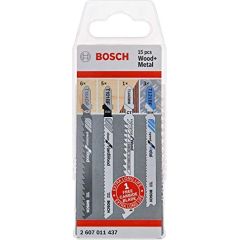 Bosch jigsaw blades Wood & Metal Pack 15 - 2607011437