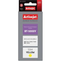 Activejet AB-5000Y ink (replacement for Brother BT-5000Y; Supreme; 50 ml; yellow)