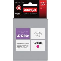 Activejet AB-1240MR ink for Brother printer; Brother LC1220M/LC1240M replacement; Premium; 7.5 ml; magenta