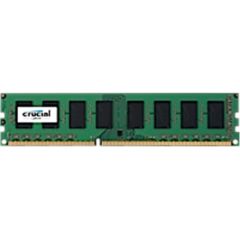 Crucial 8 GB, DDR3, 240-pin DIMM, 1600 MHz, Memory voltage 1.35 V, ECC No