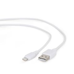 Gembird USB data sync and charging lightning cable, 2m, white