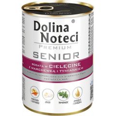 Dolina Noteci Premium Senior z cielęcina marchewką i tymiankiem 400g