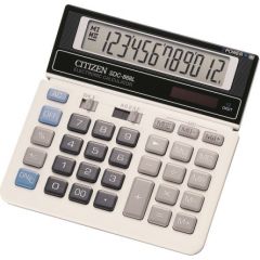 CITIZEN SDC-868L OFFICE CALCULATOR, 12-DIGIT, 154X152MM, BLACK AND WHITE