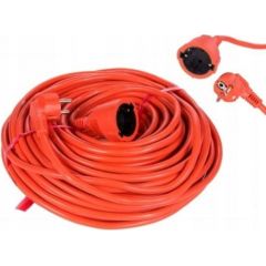 VERTEX PZO50M Retractable extension cable 50 m 3x2,5 mm Orange