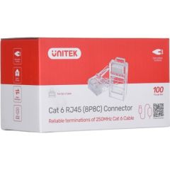 UNITEK MODULAR CONNECTOR RJ45 (8P8C), CAT.6, Y-OT19TP