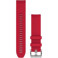 Garmin Acc, MARQ, QuickFit 22m, Plasma Red, Silicone Strap