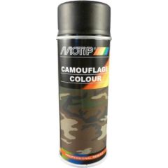 Izsmidzināt laku Motip CAMOUFLAGE RAL 9021; 400 ml