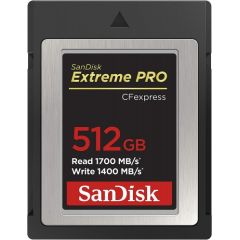 Sandisk CFExpress 512GB Extreme PRO 1.4 / 1.7G