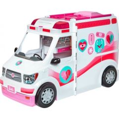 Mattel Barbie 2-in-1 ambulance play set (with light & noise)