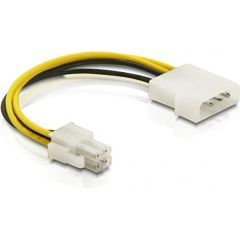 DeLOCK Adapter Molex 4-pin -P4 - 15 cm