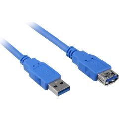 Sharkoon USB 3.0 extension cable blue 3,0m