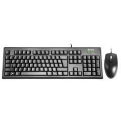 A4-tech Keyboard set KRS-8372 USB, US Black