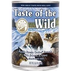 Taste of the Wild Taste of the Wild Pacific Stream Canine z mięsem z łososia puszka 390g