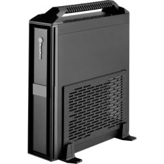 SilverStone SST-ML08B-H with hand - Mini-ITX