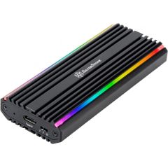 SilverStone MS13, Drive Enclosure (Black, RGB LED Status Indicator)