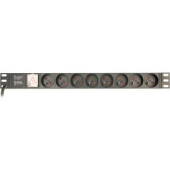 Gembird EG-PDU-014-FC14 power distribution unit (PDU) 8 AC outlet(s) 1U Black