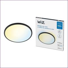 WiZ Superslim ceiling light 22W, LED light (black)