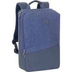 Rivacase 7960 notebook case 39.6 cm (15.6") Backpack case Blue