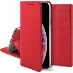 Fusion Magnet Book Case grāmatveida maks Samsung A135 Galaxy A13 4G sarkans