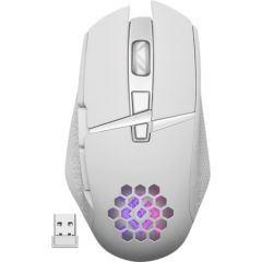 MOUSE DEFENDER GM-514 GLORY OPTIC RF RGB 3200dpi 7P WHITE