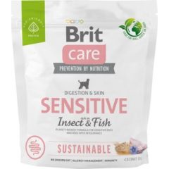 BRIT Care Dog Sustainable Sensitive Insect & Fish - dry dog food - 1 kg