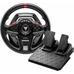Thrustmaster T-128, Steering wheel (black, PlayStation 5, PlayStation 4, PC)