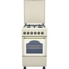 Gas stove with electric oven Schlosser FS5406MAZCR