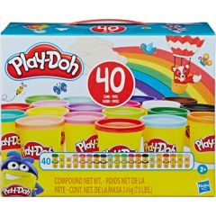 PLAY-DOH Масса для лепки, 40 банок