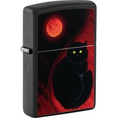 Zippo šķiltavas 48453 Black Cat Design